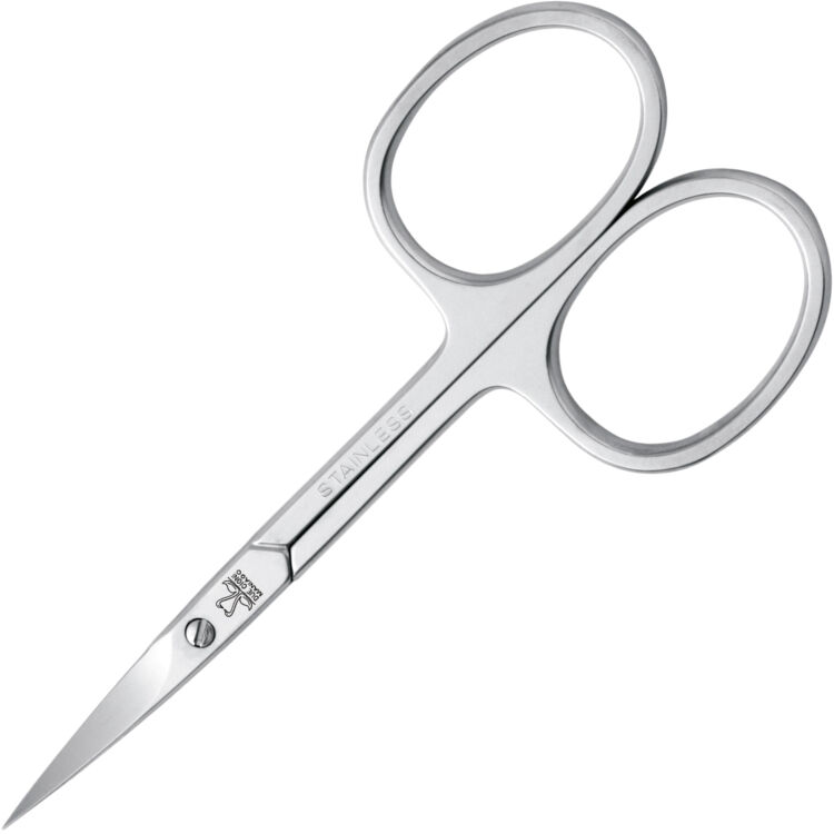 Ножницы маникюрные Due Cigni 90мм сталь stainless steel рукоять steel (2C 72/35)