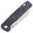 Нож QSP Penguin Satin сталь D2 рукоять Shredded CF/Blue G10 (QS130-TBL)