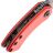 Нож Kansept Mini Korvid  сталь Damascus рукоять Red Aluminium
