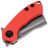 Нож Kansept Mini Korvid  сталь Damascus рукоять Red Aluminium