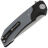 Нож Maxace Goliath 2.0 cталь 10Cr15CoMoV Stonewash рукоять Gray G10/Black Ti