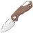 Нож MKM Isonzo Clip Point сталь M390 рукоять Natural Canvas Micarta (FX03M-3NC)