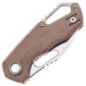 Нож MKM Isonzo Clip Point сталь M390 рукоять Natural Canvas Micarta (FX03M-3NC)