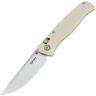 Нож SRM Medal stonewash сталь 10Cr15CoMoV рукоять White G10 (255L-GT)