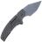 Нож WE Knife Typhoeus Stonewash сталь CPM-20CV рукоять Gray Titanium (WE21036B-2)