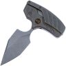 Нож We Knife Typhoeus Stonewash сталь CPM-20CV рукоять Gray Titanium (WE21036B-2)