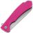 Нож Daggerr Smoke Eater DL serrated stonewash сталь 8Cr14MoV рукоять Pink FRN