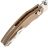 Нож Kizer Bulldog satin сталь Nitro-V рукоять Mkuruti Wood