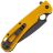 Нож Daggerr Arrow Flipper Scorpion MC сталь D2 рукоять Yellow G10