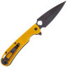 Нож Daggerr Arrow Flipper Scorpion MC сталь D2 рукоять Yellow G10