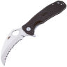Нож Honey Badger Claw L serrated сталь D2 рукоять Black FRN