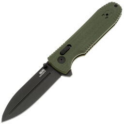 Нож SOG Pentagon Mk3 сталь Cryo CTS-XHP рукоять OD Green G10 (12-61-02-57)