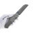 Нож Kunwu Chad stonewash сталь PM-60 рукоять Diamond Texture Gray Ti