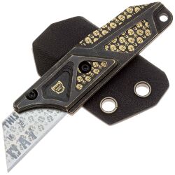 Нож Pocket Wolf Канцеляриус Мандалорец SK5 рукоять латунь