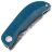 Нож Mcusta Petit сталь VG-10/Damascus рукоять Black/Blue Micarta (MC-0212D)