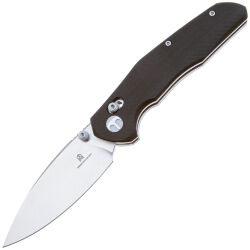 Нож Bestechman Ronan satin сталь 14C28N рукоять Black G10 (BMK02A)