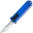 Нож Boker Plus USB OTF satin сталь D2 рукоять Blue Aluminium (01BO971)