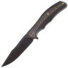 Нож We Knife Zonda blackwash сталь CPM-20CV рукоять Black Ti/Bronze Ti/Copper Foil CF (WE22016-3)