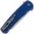 Нож Pro-Tech Malibu Reverse Tanto stonewash сталь MagnaCut рукоять Blue Aluminium (5405-Blue)