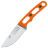 Нож SOG Ether satin сталь S35VN рукоять Orange GRN (17-33-01-57)