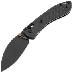 Нож Vosteed Mini Nightshade blackwash сталь S35VN рукоять Carbon Fiber