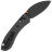 Нож Vosteed Mini Nightshade blackwash сталь S35VN рукоять Carbon Fiber