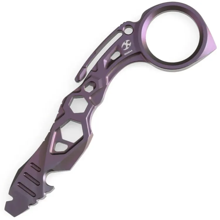 Инструмент Kansept EDC Tool PryMate Purple Titanium