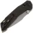 Нож ZT 0203 stonewash сталь M390 рукоять Carbon fiber