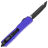 Нож Microtech Ultratech T/E black сталь M390 рукоять Purple Aluminum (123-1PU)