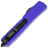 Нож Microtech Ultratech T/E black сталь M390 рукоять Purple Aluminum (123-1PU)