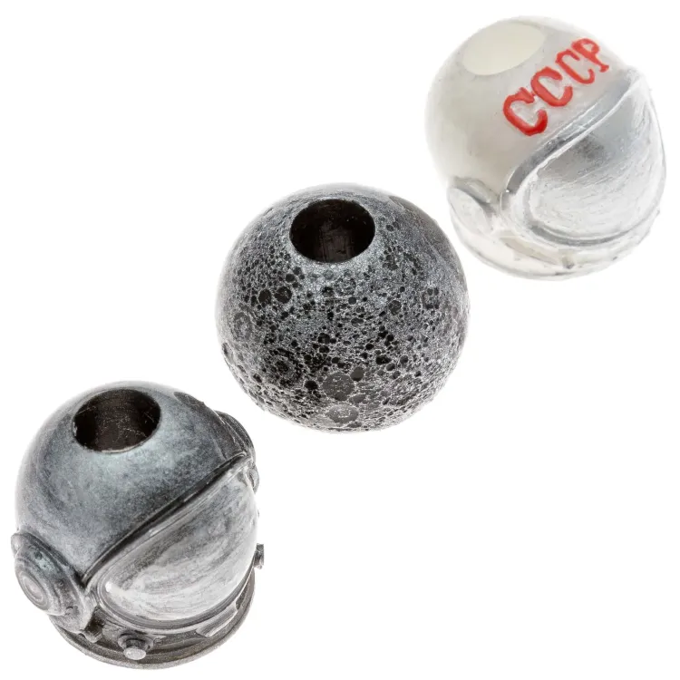 Набор бусин для темляка Nomad Cat Космический 3шт