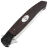 Нож Reptilian НКВД-06B сталь M390 рукоять Marble Black/Red Carbon Fiber