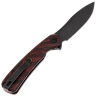 Нож Petrified Fish Rogue blackwash сталь 154CM рукоять Black/Red g-mascus