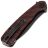 Нож Petrified Fish Rogue blackwash сталь 154CM рукоять Black/Red g-mascus