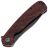 Нож Petrified Fish Rogue blackwash сталь 154CM рукоять Black/Red g-mascus
