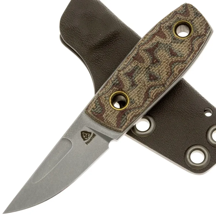 Нож PhantomTools Puukko mini сталь M390 рукоять Python Micarta