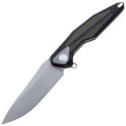 Нож Rike Knife Tulay сталь 154CM рукоять G10 Black/OD green