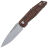 Нож Arkona Buran beadblast сталь M390 рукоять Mars Valley FatCarbon/Titanium