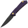 Нож Real Steel Valore blackwash сталь Nitro-V рукоять Purple G10 (7091PB)