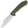 Нож Daggerr Powie DL stonewash сталь 8Cr14MoV рукоять Olive FRN