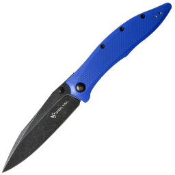 Нож Steel Will Gienah Blackwash сталь D2 рук. Blue G10 (F53-23)