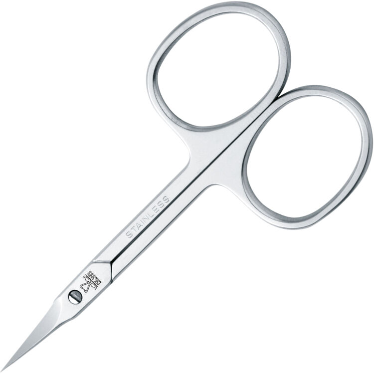 Ножницы маникюрные Due Cigni 90мм сталь stainless steel рукоять steel (2C 73/35)