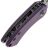 Нож Kansept Mini Korvid TiCn сталь 154CM рукоять Purple G10