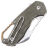 Нож MKM Isonzo Hawkbill сталь M390 рукоять Green Canvas Micarta (FX03M-1GC)