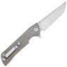 Нож Bestech Paladin Tanto Stonewash/Satin сталь D2 рукоять Beige G10 (BG16B-1)