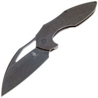 Нож Kizer Megatherium Blackwash сталь S35VN рукоять Blackwash Titanium