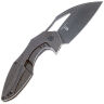 Нож Kizer Megatherium Blackwash сталь S35VN рукоять Blackwash Titanium