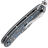 Нож Steelclaw Крыса LE сталь M390 рукоять White/Blue CF