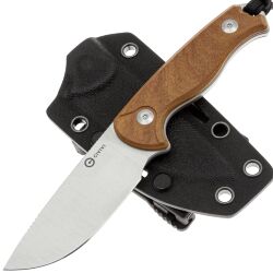 Нож CIVIVI Timberbark satin сталь 14C28N рукоять Guibourtia Wood (C23094-4)