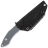 Нож Tenable Luccio stonewash сталь 14C28N рукоять Grey G10